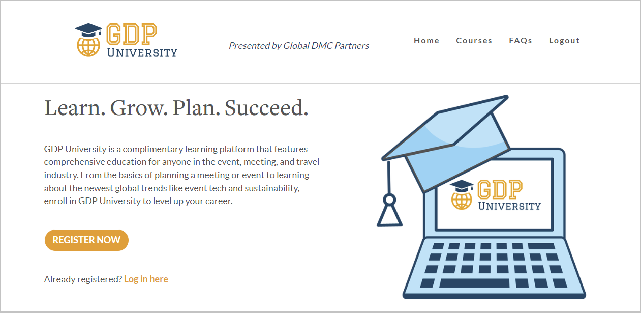 gdp university homepage