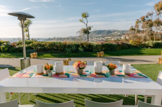 Views of Laguna Beach and tablescape decor details