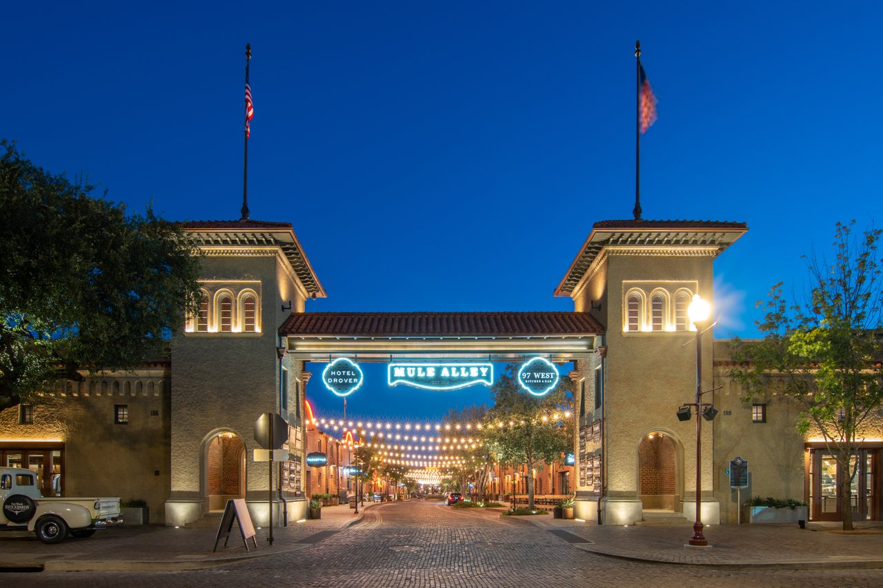 Evening downtown shot