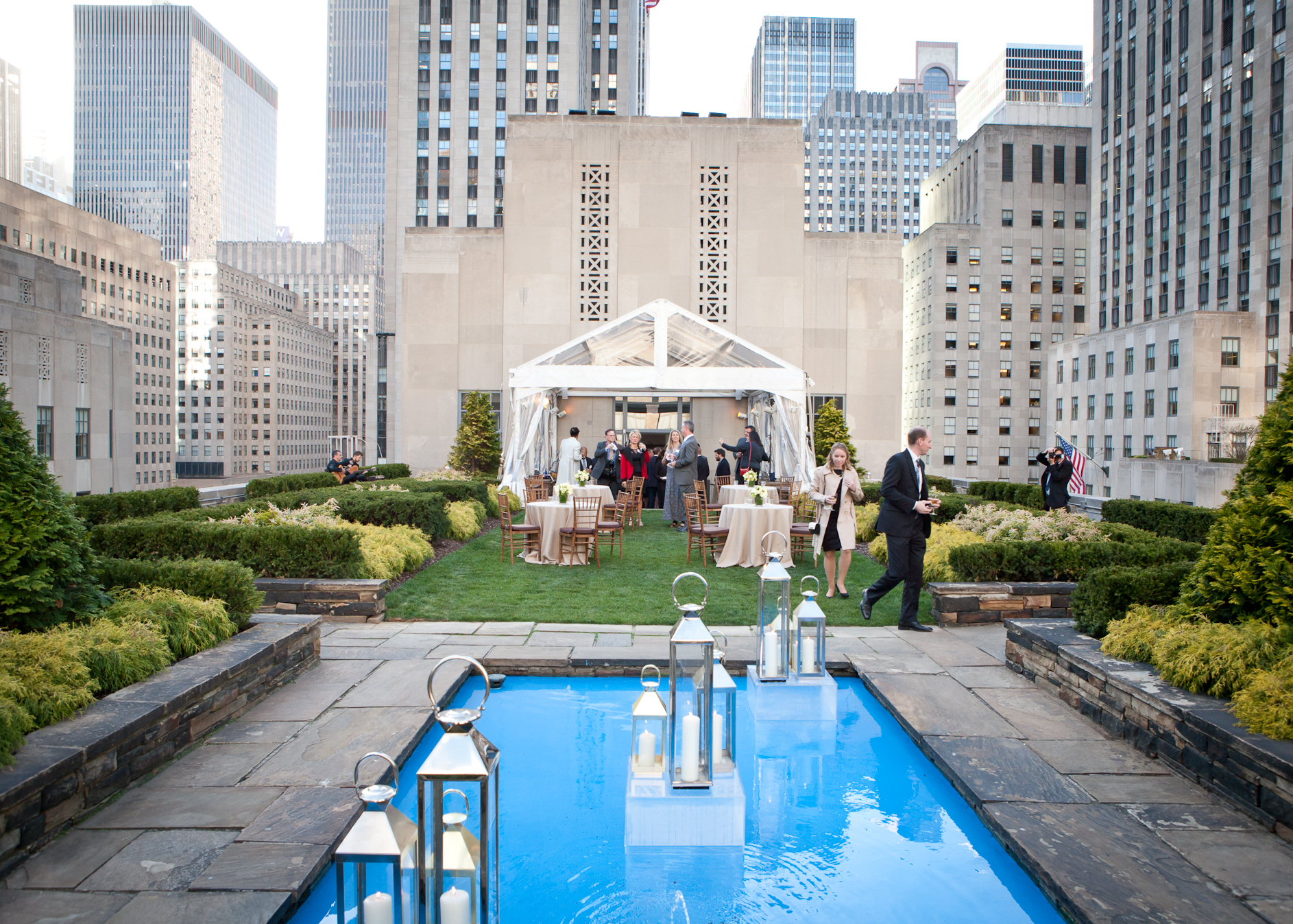 Rooftop Event Rockefeller Center