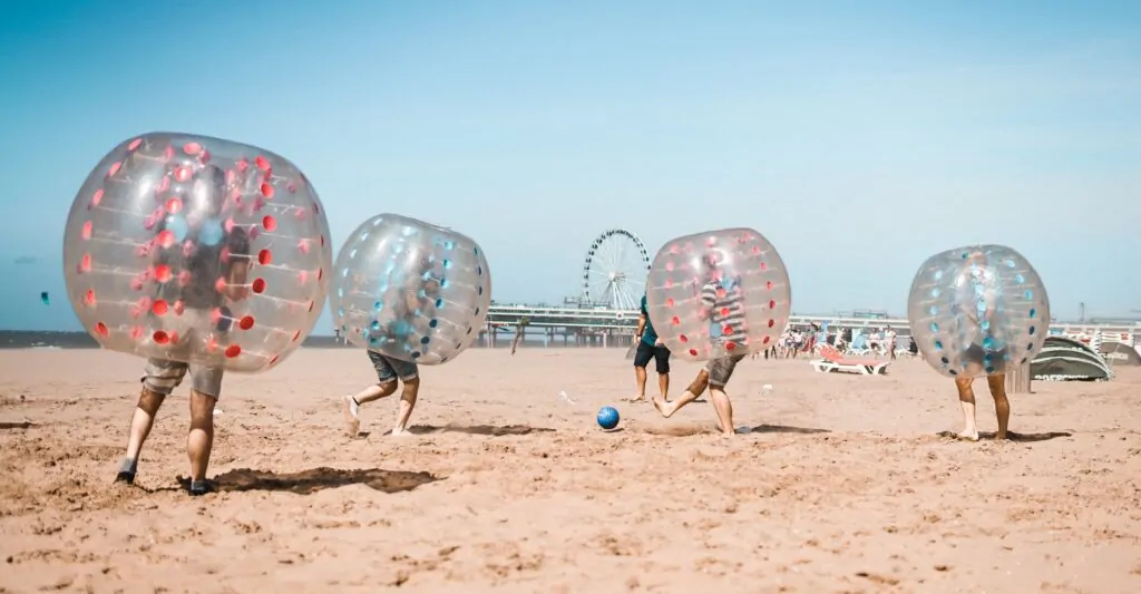 Beach Activities at Schevening Beach