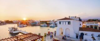 Cyprus view from a distance