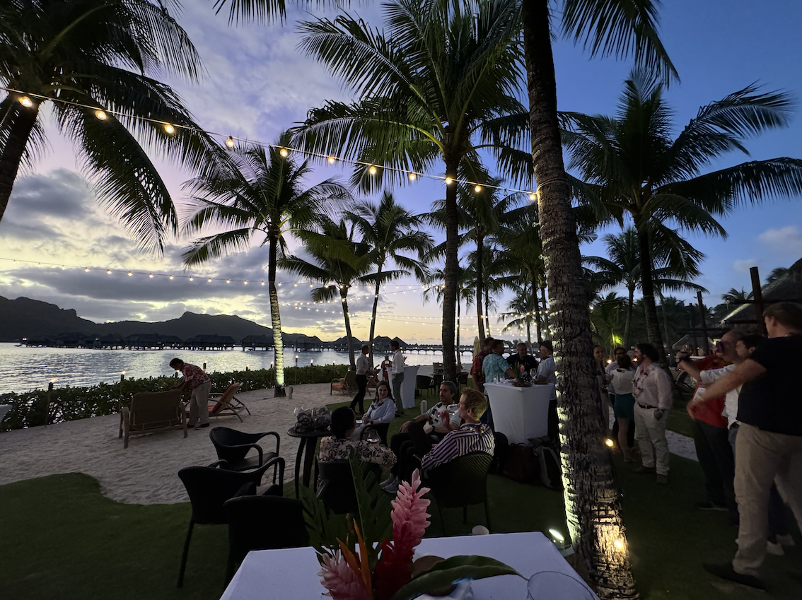 Tahiti Expert DMC welcome party BORA