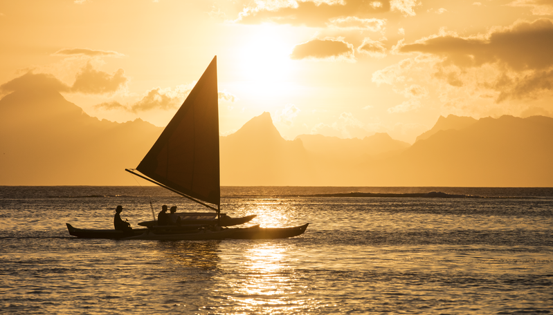 sailing on the ocean