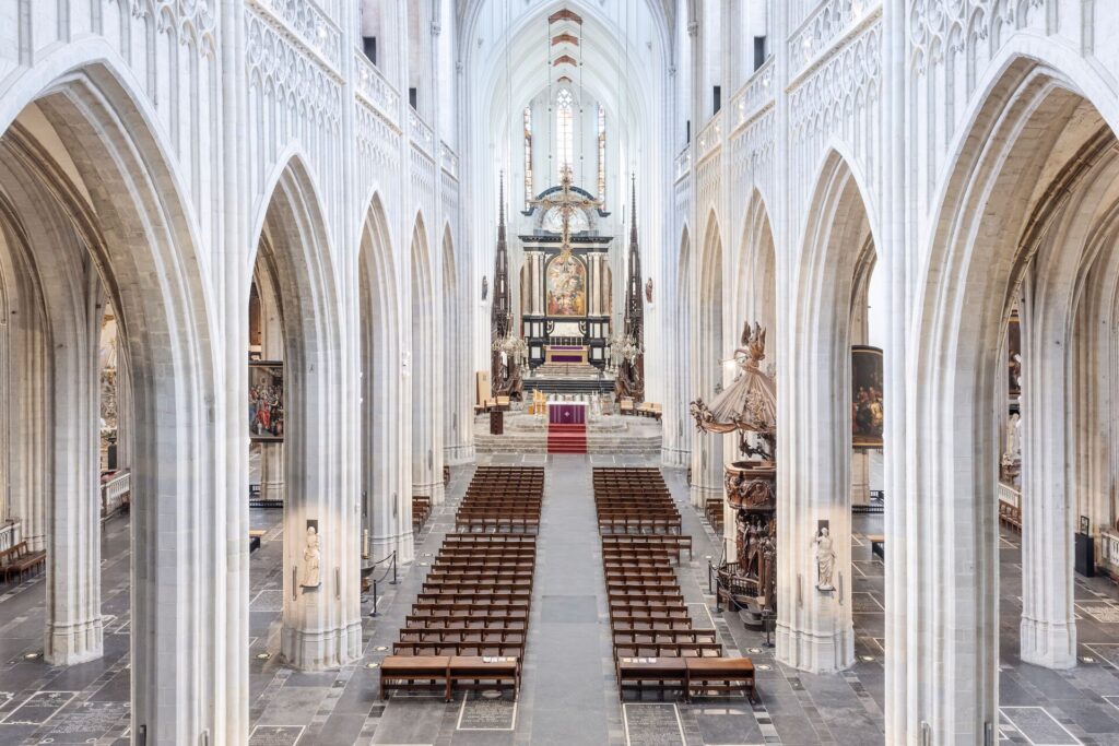 Interior view of Cathedral-of-Our-Lady