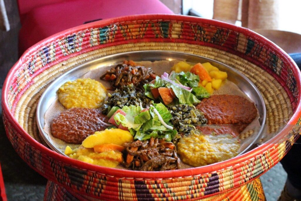 Savor the flavors of Ethiopia with Injera—a beloved traditional flatbread that’s the heart of every Ethiopian meal and cultural experience.