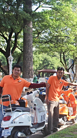 Vespa tour