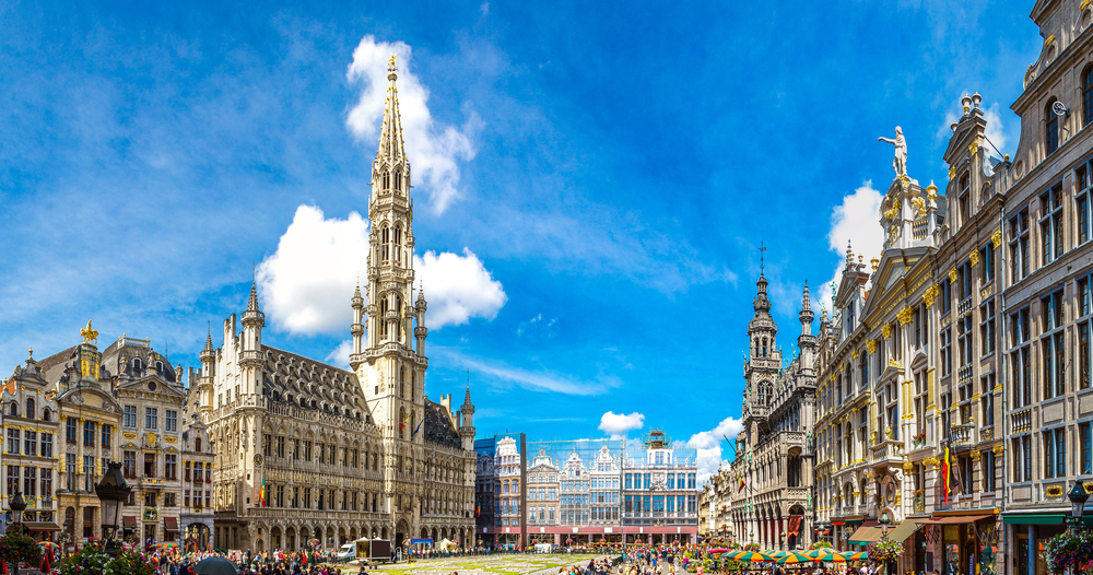The Grand Place in Brussels