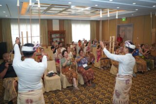 Group activity at the Balinese Village