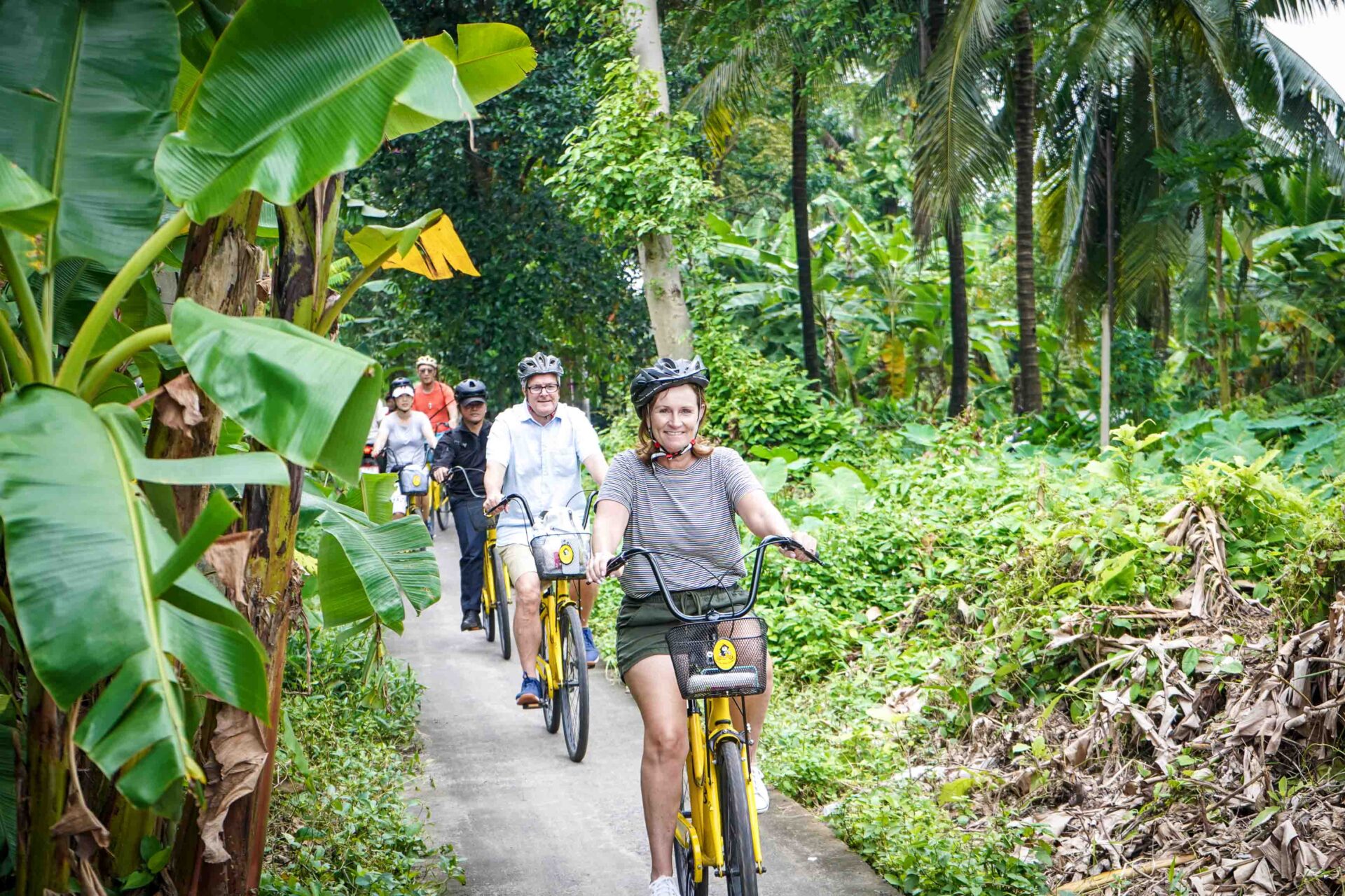 Group activity arrangement for event in Bangkok, Bicycle trip
