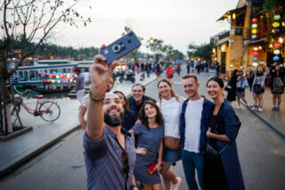 Group activity arrangement in Hoian for event in Danang.