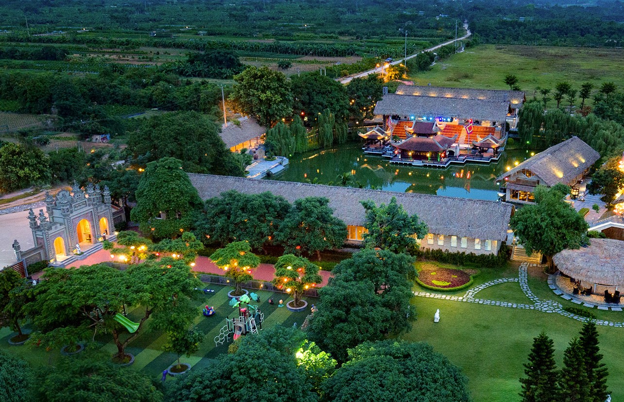 Gala dinner venue for event in Hanoi.