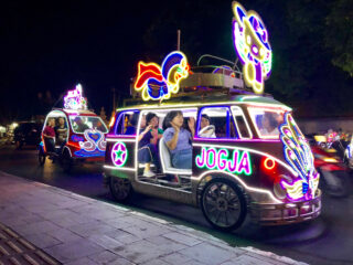 Group activity arrangement for event in Yogyakarta