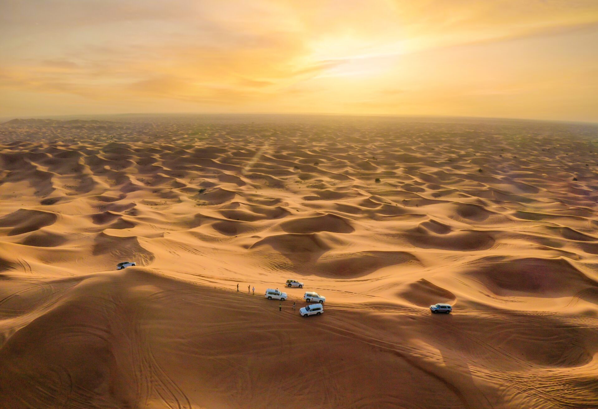 Undulating Dunes of the Dubai Desert