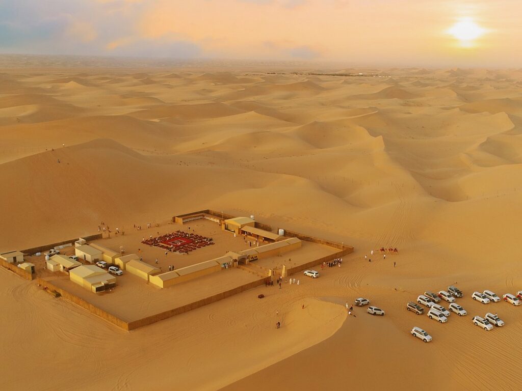 Abu Dhabi Campsite Festivities