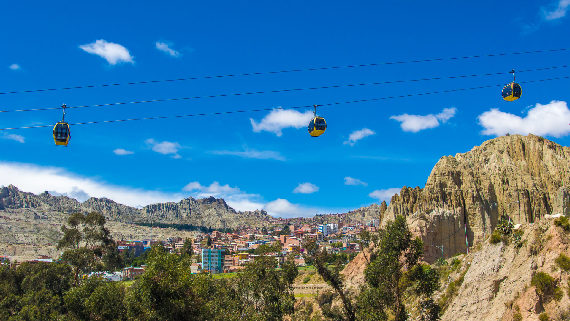 Aerial cable car
