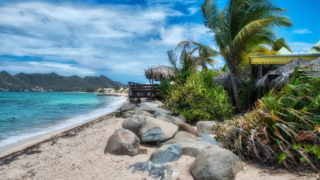 Saint Maarten beach.