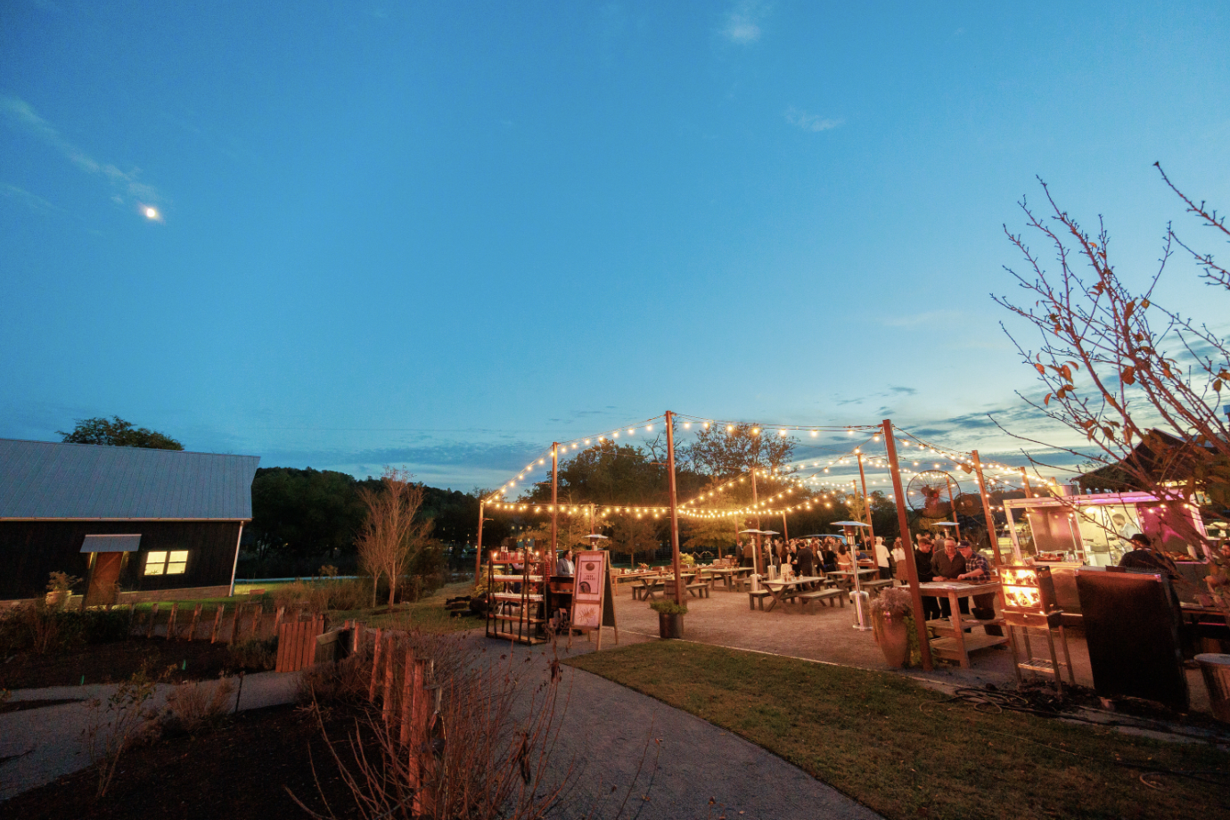 Corporate event set up