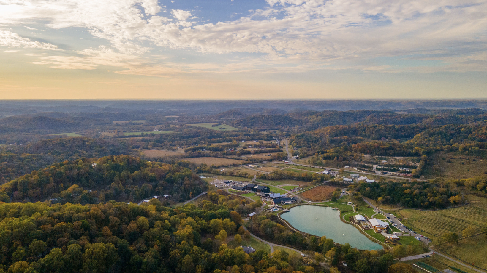 Aerial view of Nashville