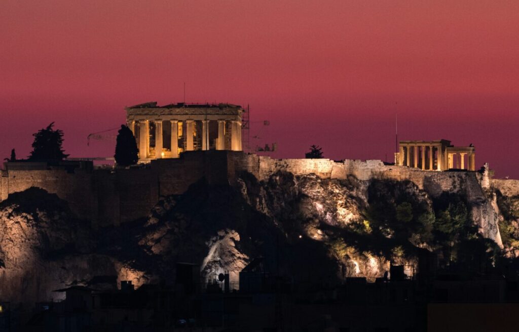 sunrise and sunset tour of the Acropolis