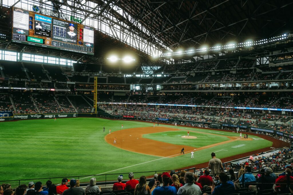 Globe Life Field baseball game