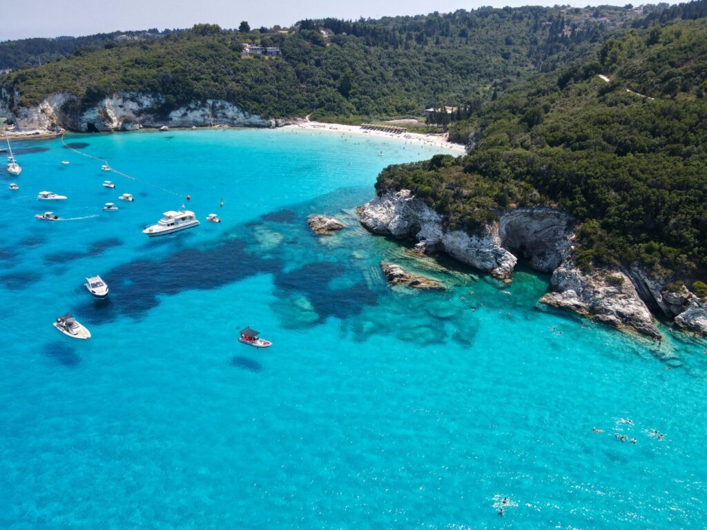 Private yacht excursion to hidden coves