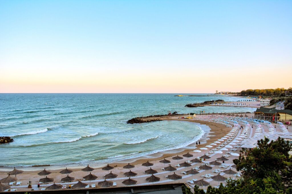 Romanian Seaside Olimp beach