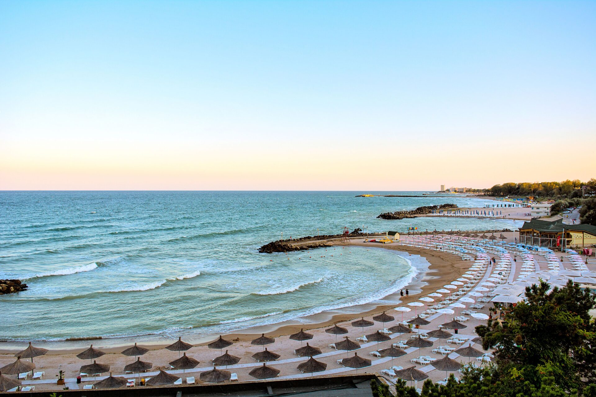 Romanian Seaside Olimp beach