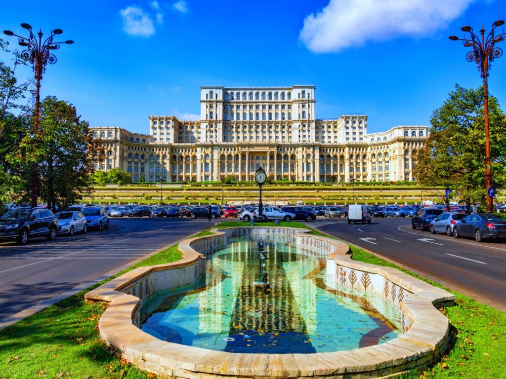 Palace of Parliament in Romania, Bucharest