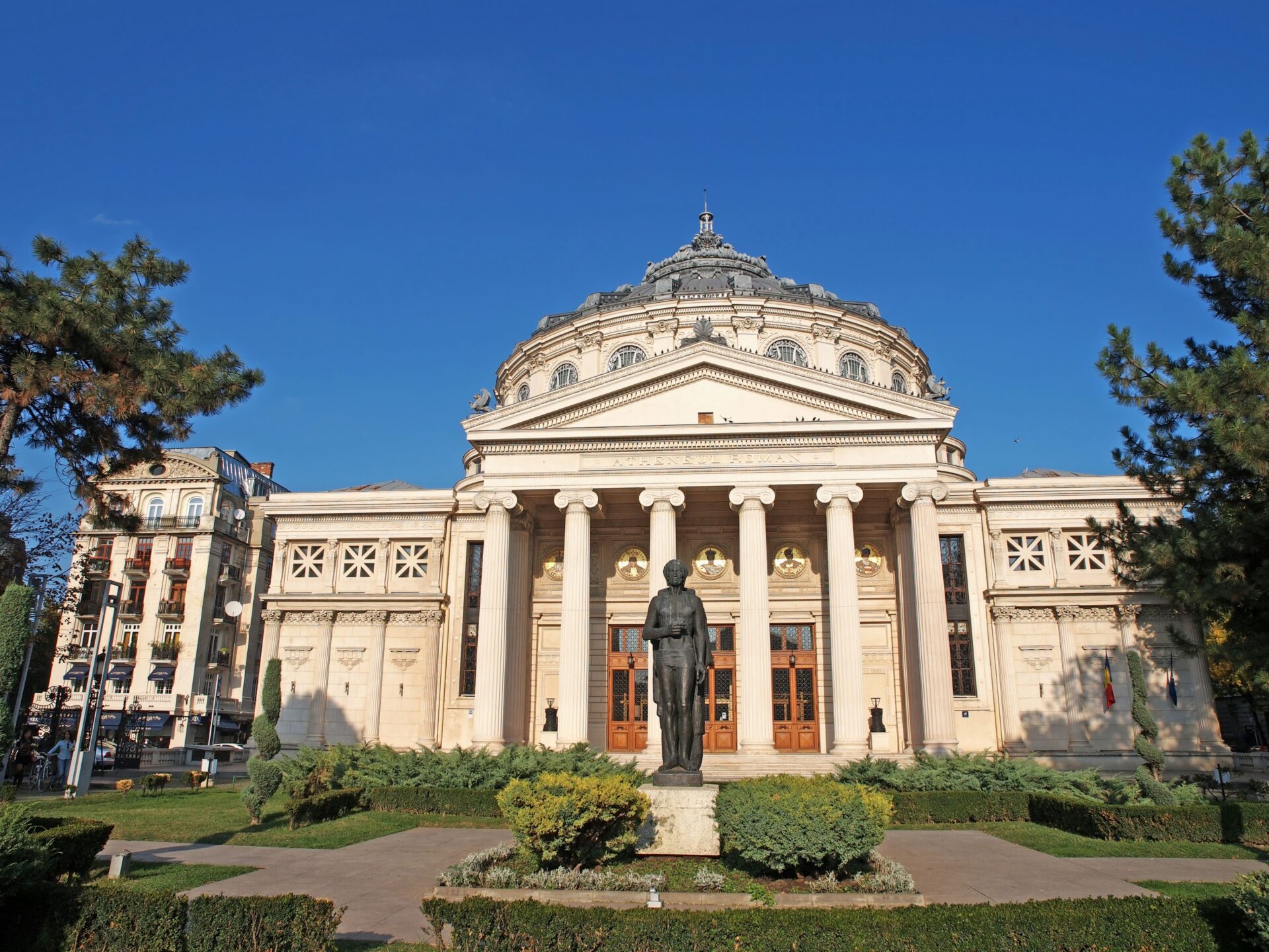 Romanian Atheneum in Bucharest, Romania