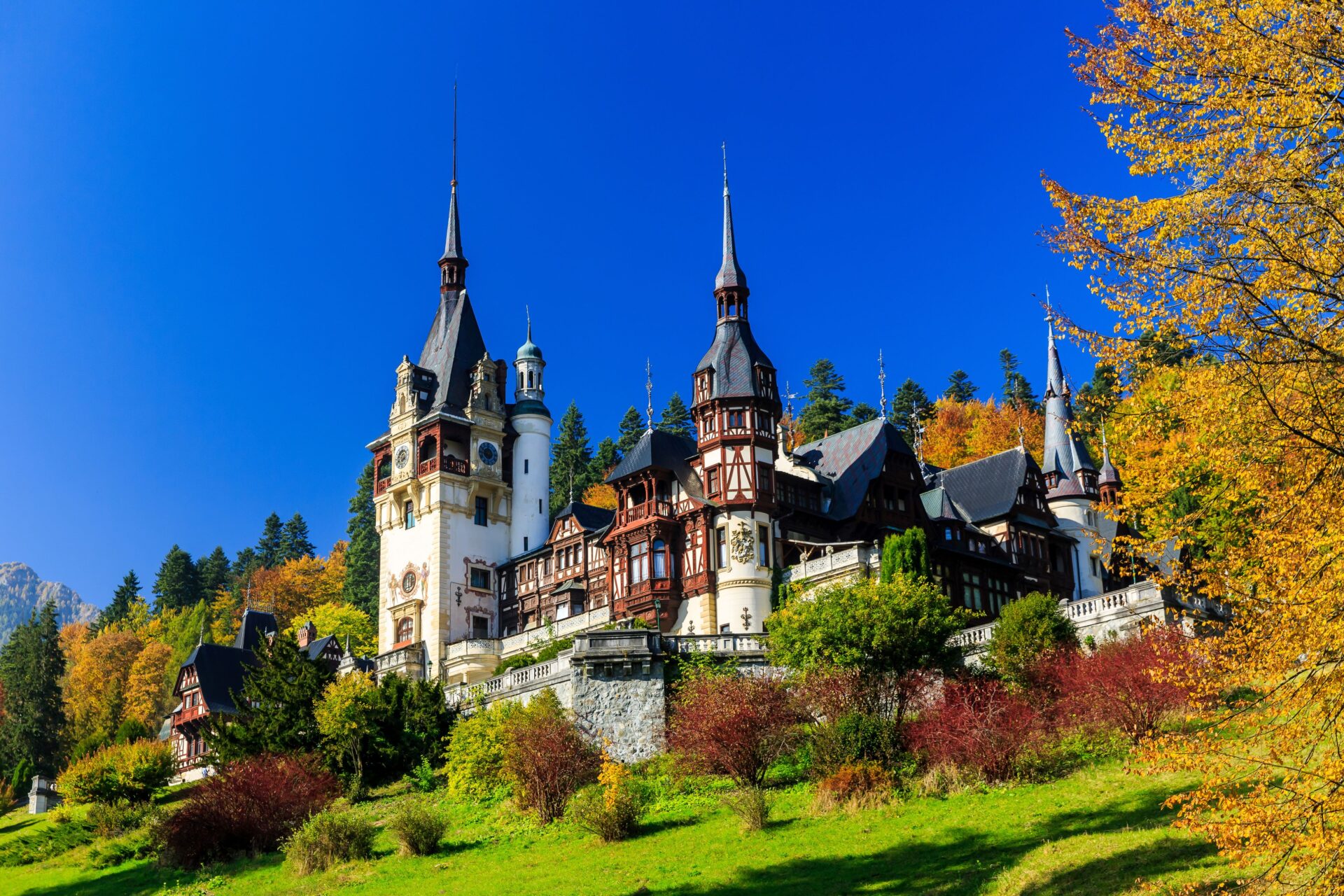Romania, Sinaia, Peles Castle