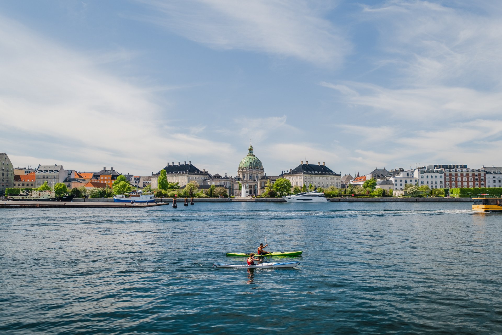 Kayaking in Copenhagen Harbour