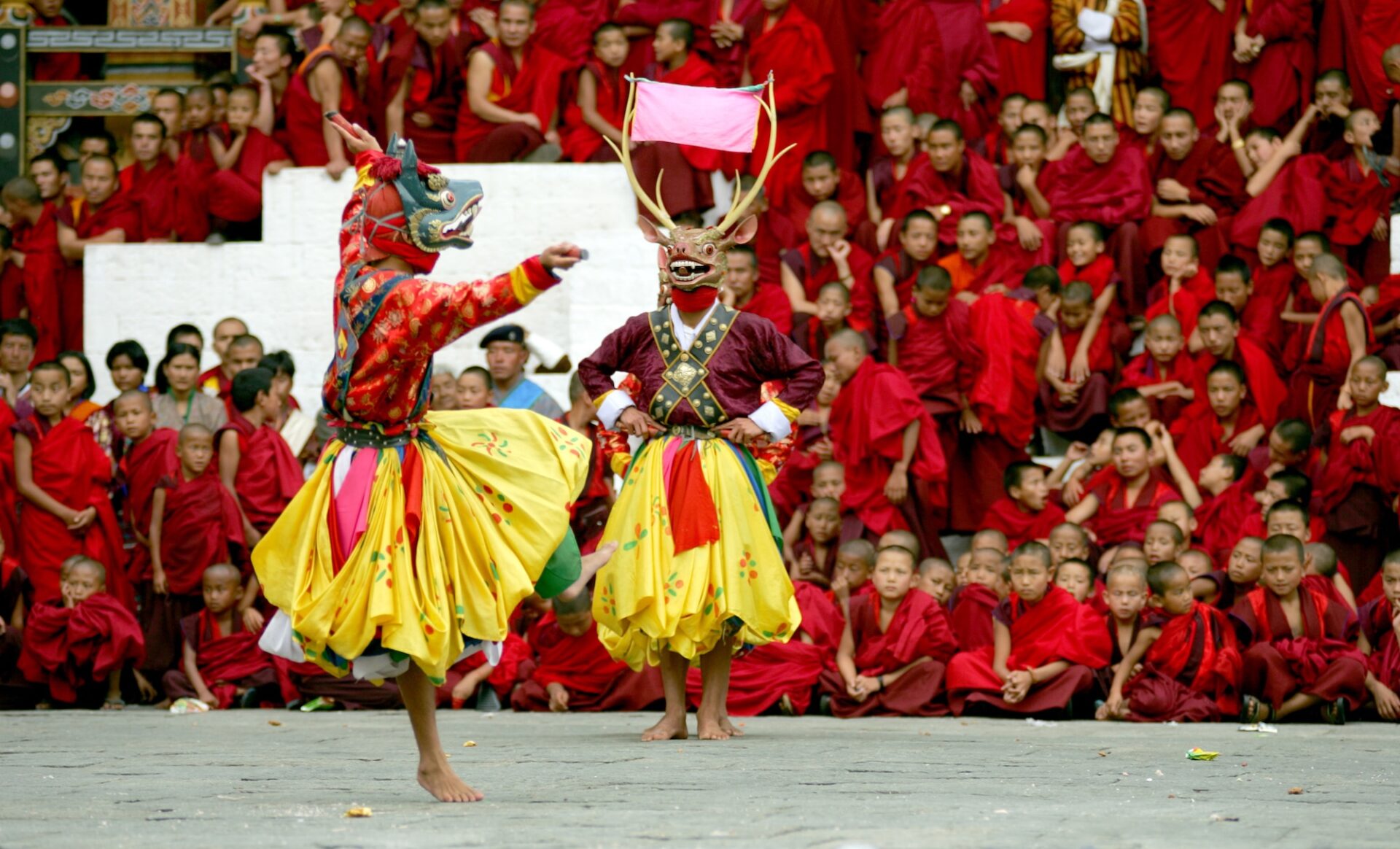 Traditional dancing ceremony