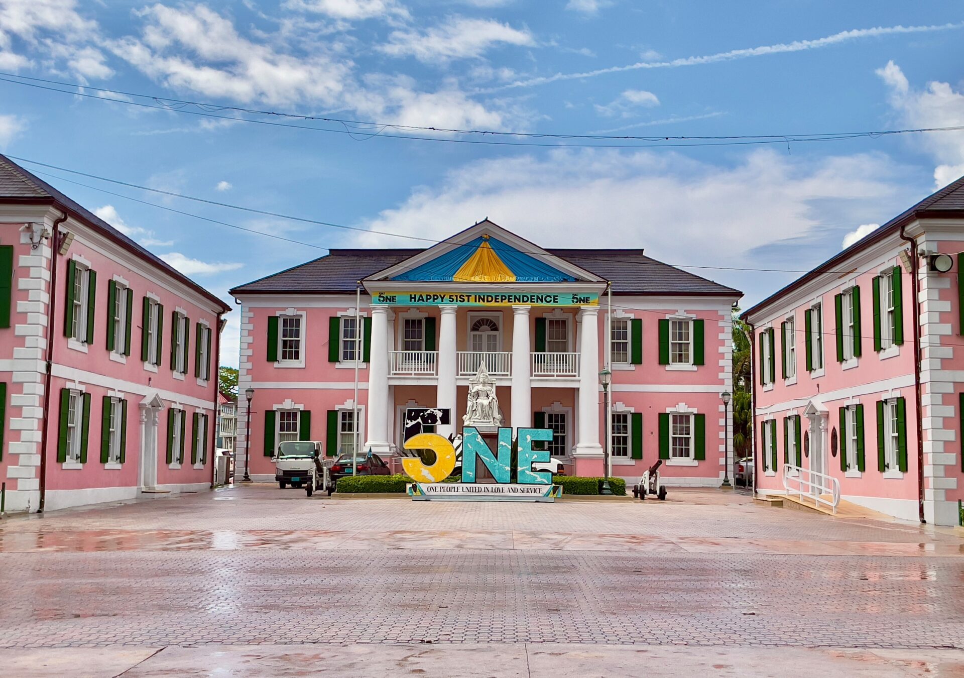 Pink Government Building