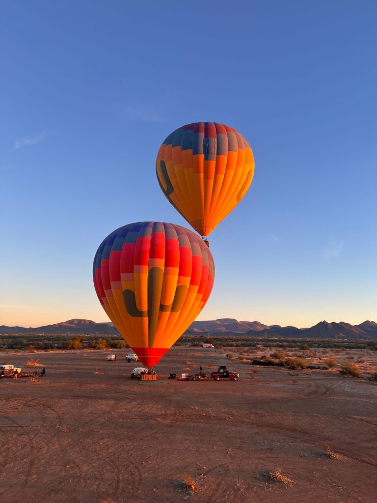 Hot Air Balloons in the sky
