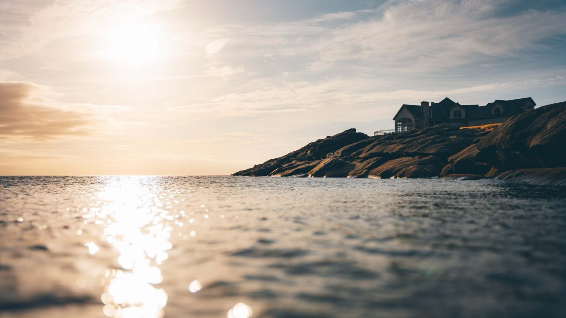 View of Atlantic coast