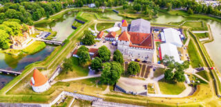 Aerial view of Tallin