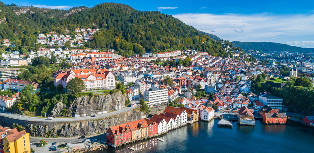 A view of Bergen