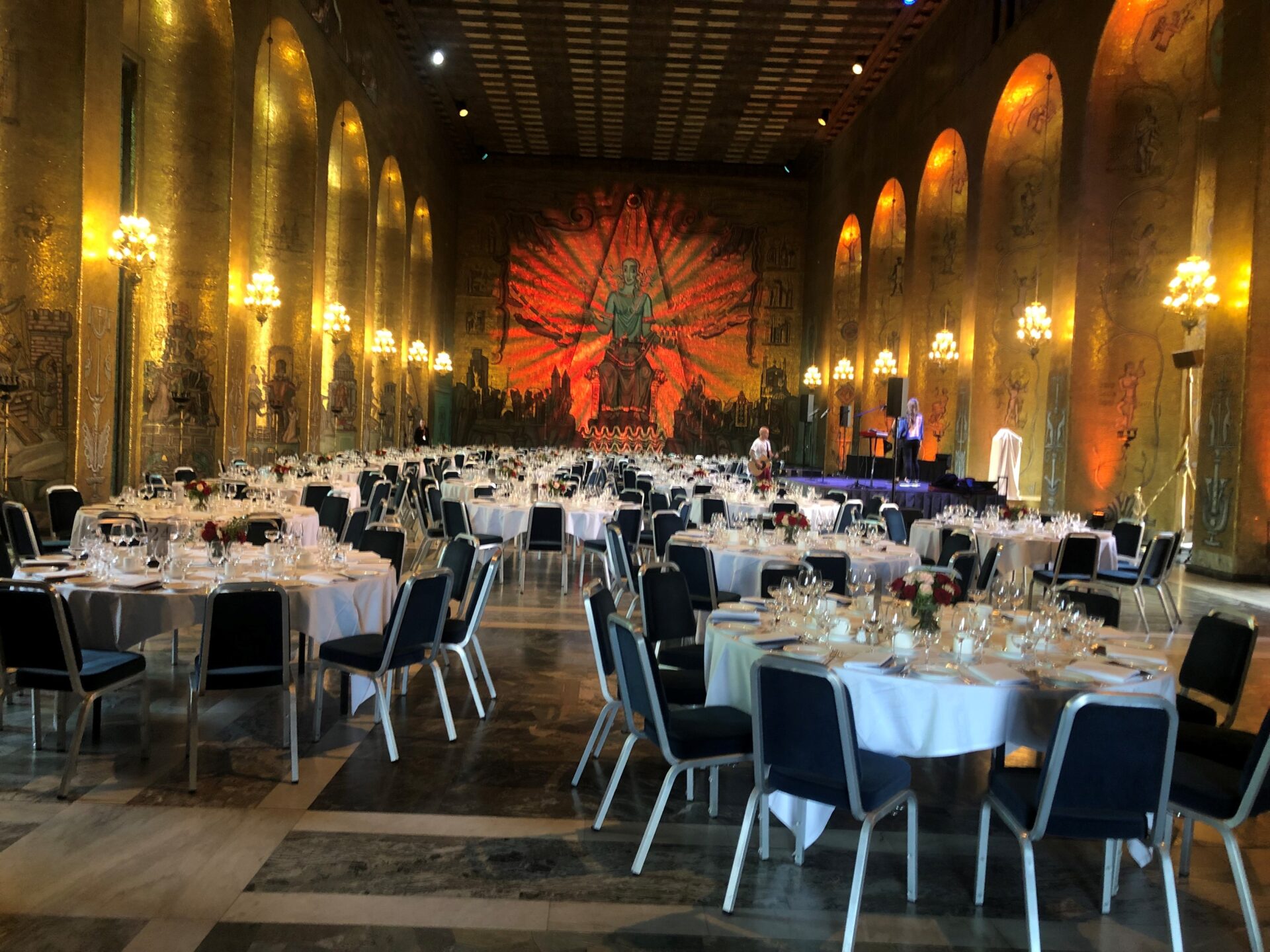 Gala Dinner event at Stockholm City Hall