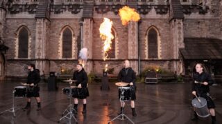 Drummers and Flame