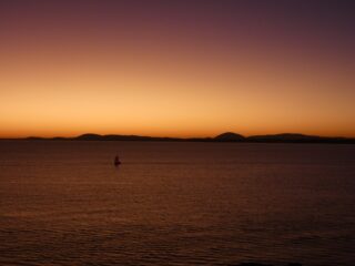 Sunset at Punta Ballena