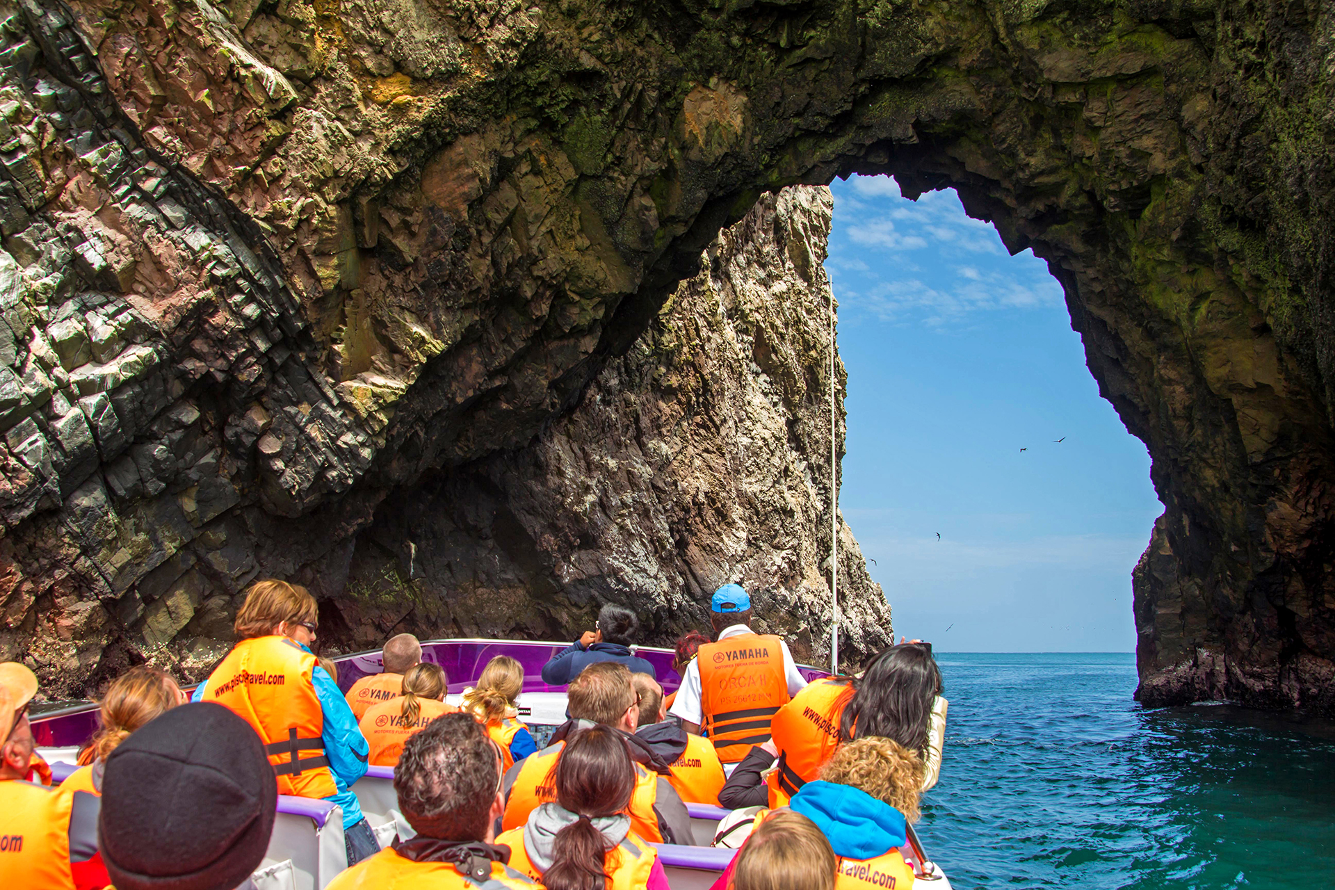 Boat ride to Ballestas Island