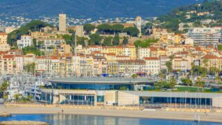 Cannes from the Sea