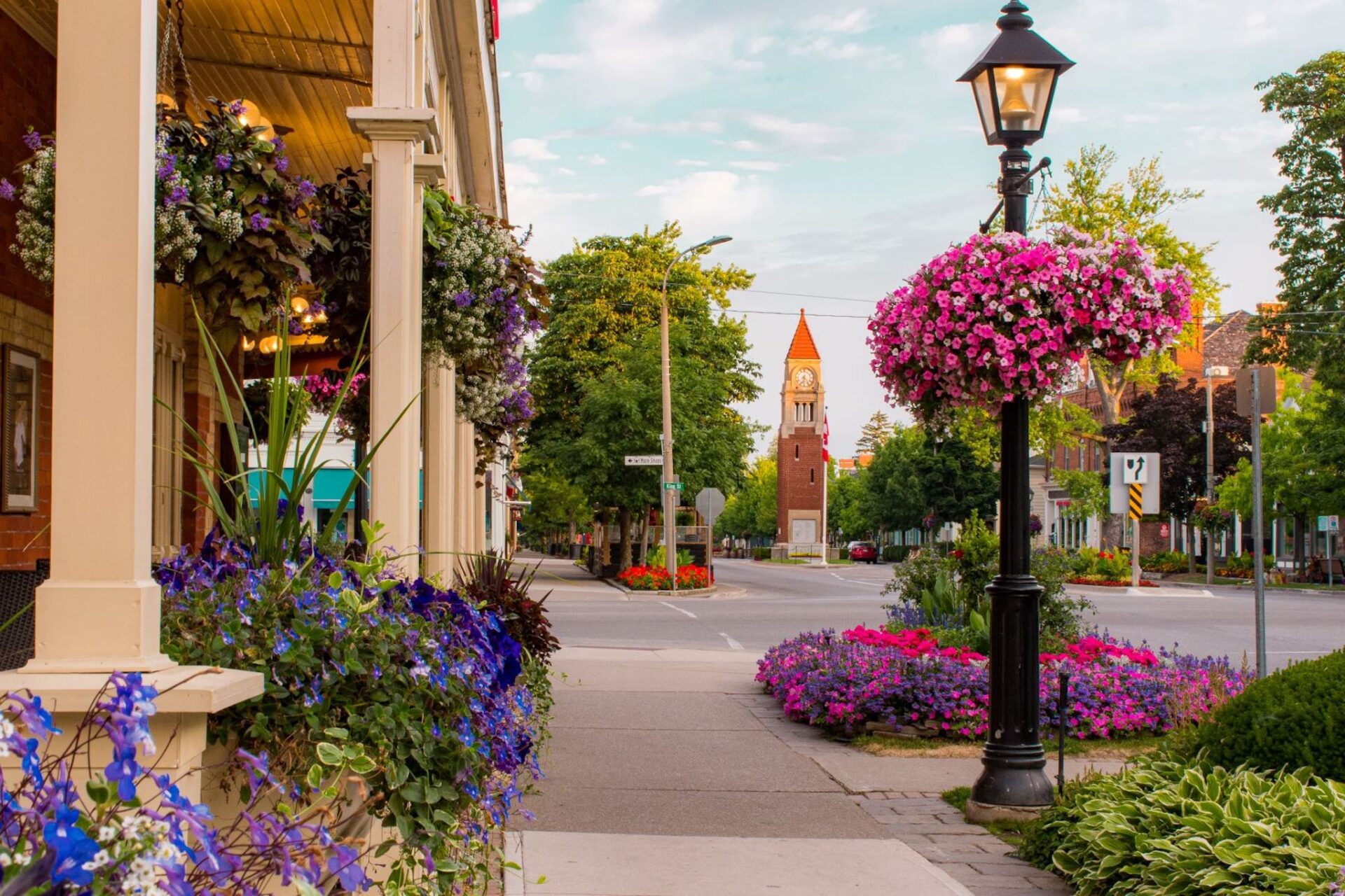 Town center of Niagara on the Lake