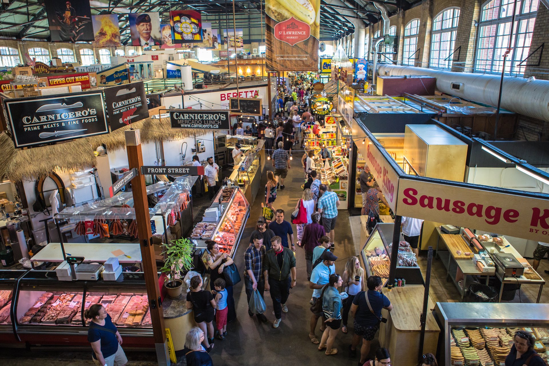Indoor food market