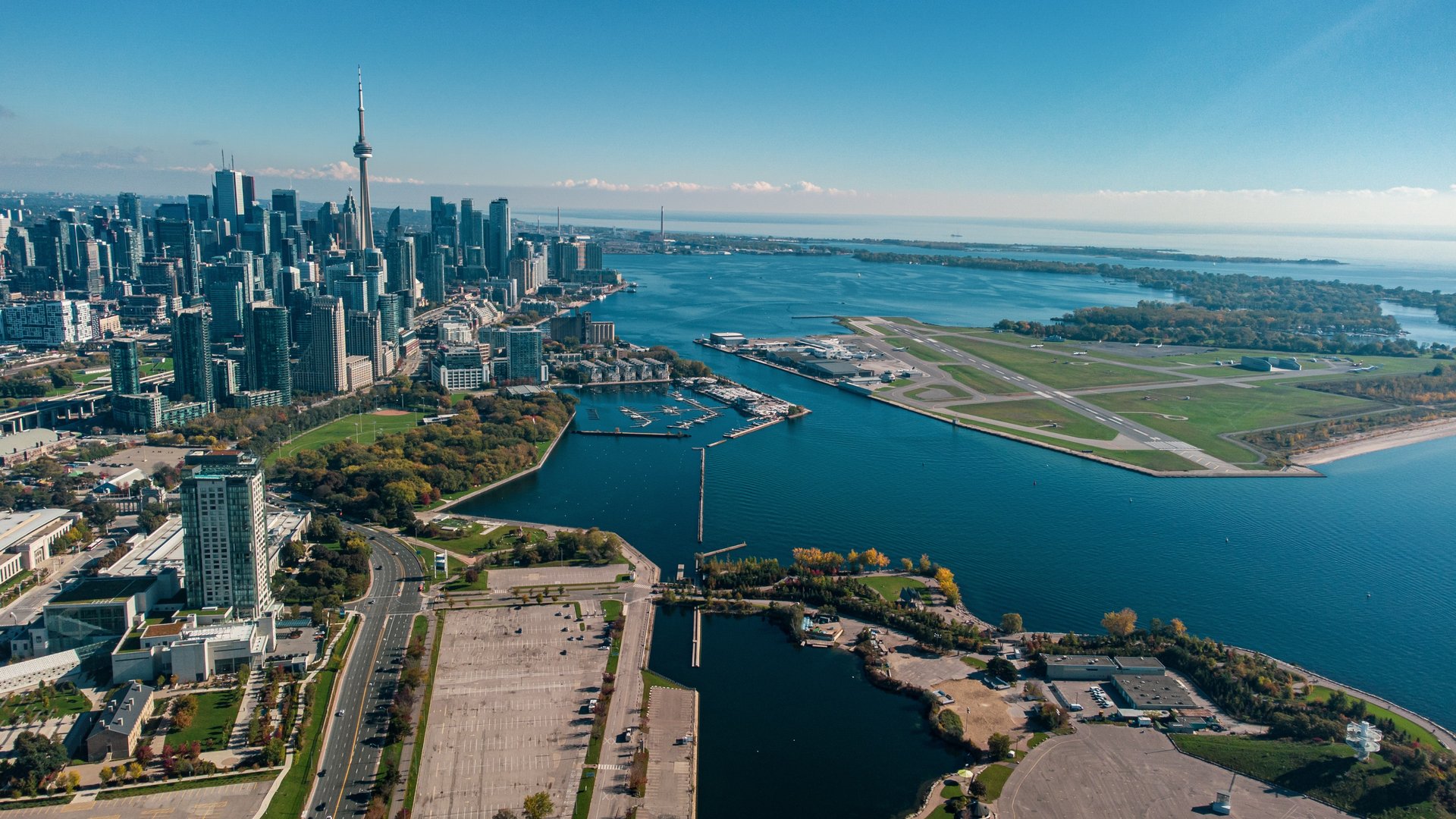 Aerial of Toronto