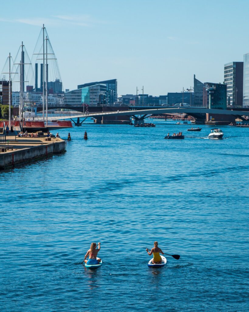 Wide selection of sustainable water activities in Copenhagen