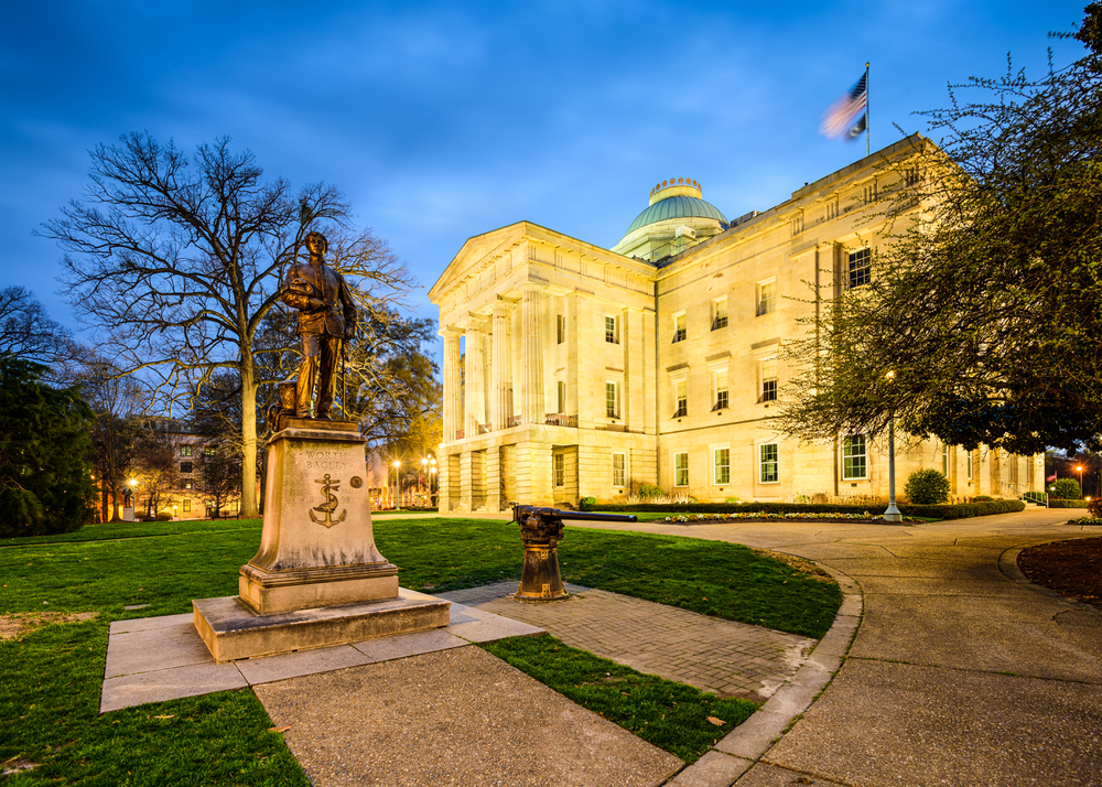 capitol building in raleigh nc