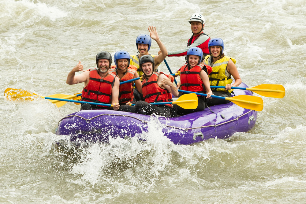 whitewater rafting