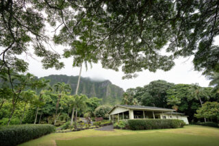 Kualoa ranch in Oahu